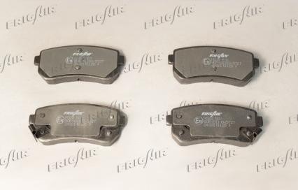 Frigair PD28.502 - Brake Pad Set, disc brake autospares.lv