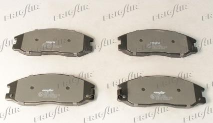 Frigair PD28.516 - Brake Pad Set, disc brake autospares.lv