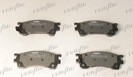 Frigair PD27.503 - Brake Pad Set, disc brake autospares.lv