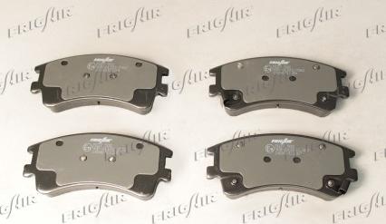 Frigair PD27.502 - Brake Pad Set, disc brake autospares.lv