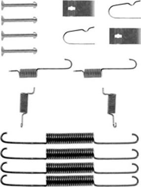 Fri.Tech. 9098 - Accessory Kit, brake shoes autospares.lv