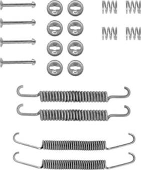 Fri.Tech. 9001 - Accessory Kit, brake shoes autospares.lv