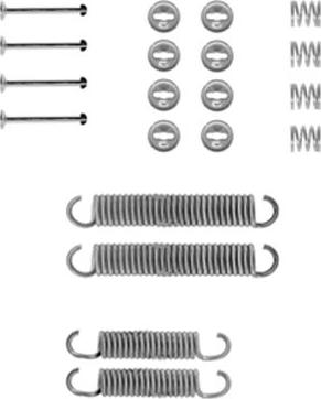 Fri.Tech. 9089 - Accessory Kit, brake shoes autospares.lv