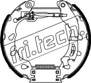 Fri.Tech. 16460 - Brake Shoe Set autospares.lv