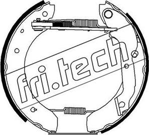 Fri.Tech. 16093 - Brake Shoe Set autospares.lv