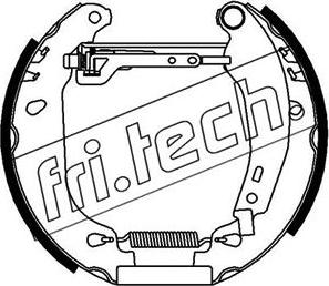 Fri.Tech. 16092 - Brake Shoe Set autospares.lv