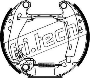 Fri.Tech. 16046 - Brake Shoe Set autospares.lv