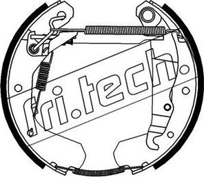 Fri.Tech. 16009 - Brake Shoe Set autospares.lv