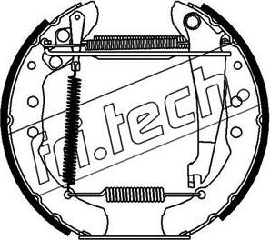 Fri.Tech. 16142 - Brake Shoe Set autospares.lv