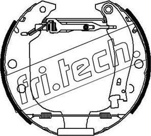 Fri.Tech. 16151 - Brake Shoe Set autospares.lv