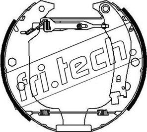 Fri.Tech. 16152 - Brake Shoe Set autospares.lv