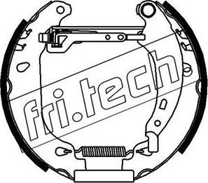 Fri.Tech. 16165 - Brake Shoe Set autospares.lv