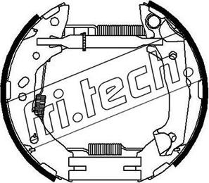 Fri.Tech. 16343 - Brake Shoe Set autospares.lv