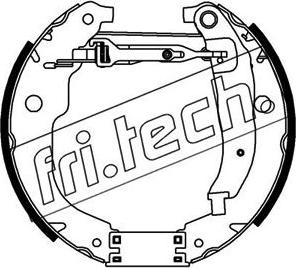 Fri.Tech. 16316 - Brake Shoe Set autospares.lv