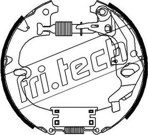 Fri.Tech. 16322 - Brake Shoe Set autospares.lv