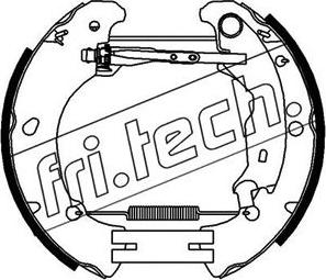 Fri.Tech. 16375 - Brake Shoe Set autospares.lv