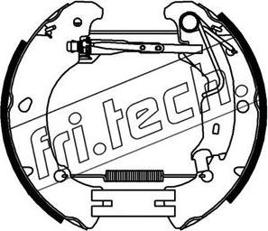 Fri.Tech. 16377 - Brake Shoe Set autospares.lv