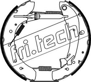 Fri.Tech. 16208 - Brake Shoe Set autospares.lv