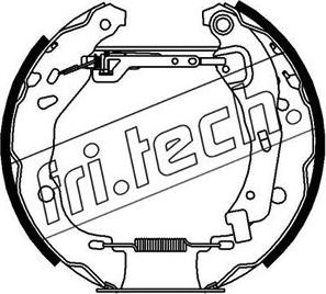 Fri.Tech. 16219 - Brake Shoe Set autospares.lv