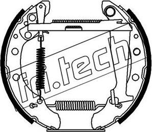 Fri.Tech. 16228 - Brake Shoe Set autospares.lv