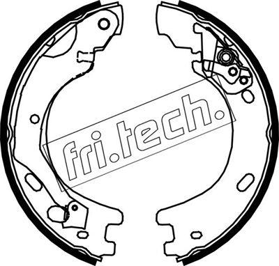 Fri.Tech. 1092.313 - Brake Shoe Set, parking brake autospares.lv