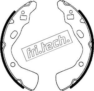 Fri.Tech. 1049.140 - Brake Shoe Set autospares.lv