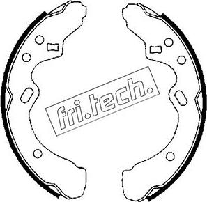 Fri.Tech. 1049.131 - Brake Shoe Set autospares.lv