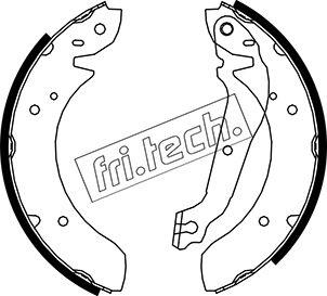 Fri.Tech. 1049.171 - Brake Shoe Set autospares.lv