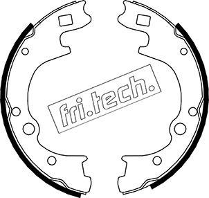 Fri.Tech. 1046.209 - Brake Shoe Set autospares.lv