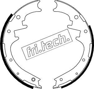 Fri.Tech. 1040.154 - Brake Shoe Set autospares.lv