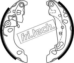 Fri.Tech. 1040.150 - Brake Shoe Set autospares.lv