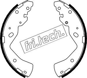 Fri.Tech. 1040.157 - Brake Shoe Set autospares.lv