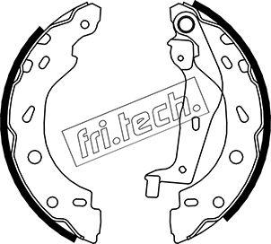 Fri.Tech. 1052.124 - Brake Shoe Set autospares.lv