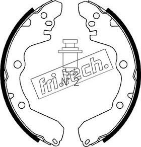 Fri.Tech. 1064.165 - Brake Shoe Set autospares.lv