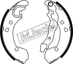 Fri.Tech. 1067.192 - Brake Shoe Set autospares.lv