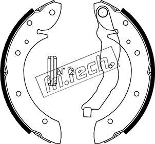 Fri.Tech. 1019.025 - Brake Shoe Set autospares.lv