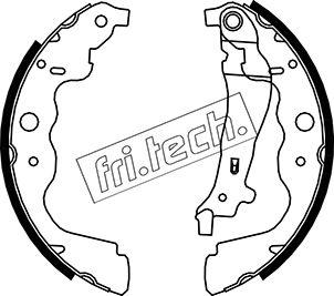 Fri.Tech. 1088.240 - Brake Shoe Set autospares.lv