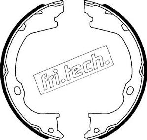 Fri.Tech. 1088.243 - Brake Shoe Set, parking brake autospares.lv