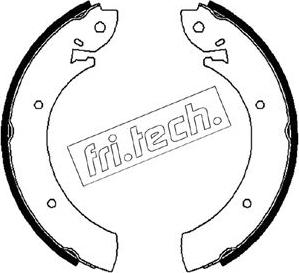 Fri.Tech. 1088.207 - Brake Shoe Set autospares.lv