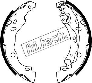 Fri.Tech. 1088.234 - Brake Shoe Set autospares.lv