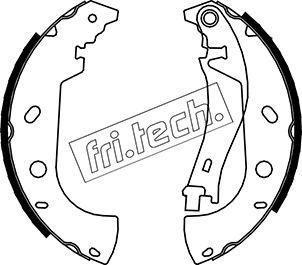 Fri.Tech. 1034.099 - Brake Shoe Set autospares.lv