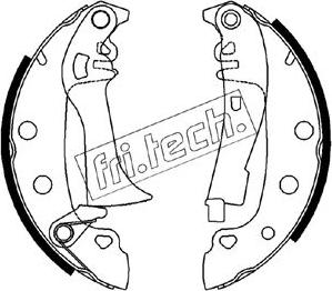 Fri.Tech. 1034.080 - Brake Shoe Set autospares.lv