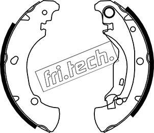 Fri.Tech. 1034.100 - Brake Shoe Set autospares.lv
