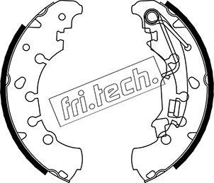 Fri.Tech. 1034.116 - Brake Shoe Set autospares.lv