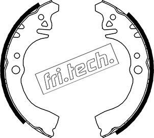 Fri.Tech. 1026.344 - Brake Shoe Set autospares.lv