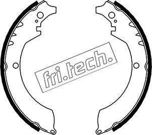 Fri.Tech. 1026.335 - Brake Shoe Set autospares.lv