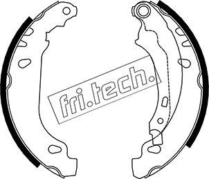 Fri.Tech. 1079.191 - Brake Shoe Set autospares.lv