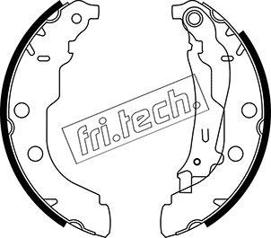 Fri.Tech. 1079.189 - Brake Shoe Set autospares.lv