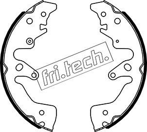 Fri.Tech. 1110.340 - Brake Shoe Set autospares.lv