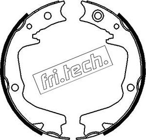 Fri.Tech. 1110.337 - Brake Shoe Set, parking brake autospares.lv